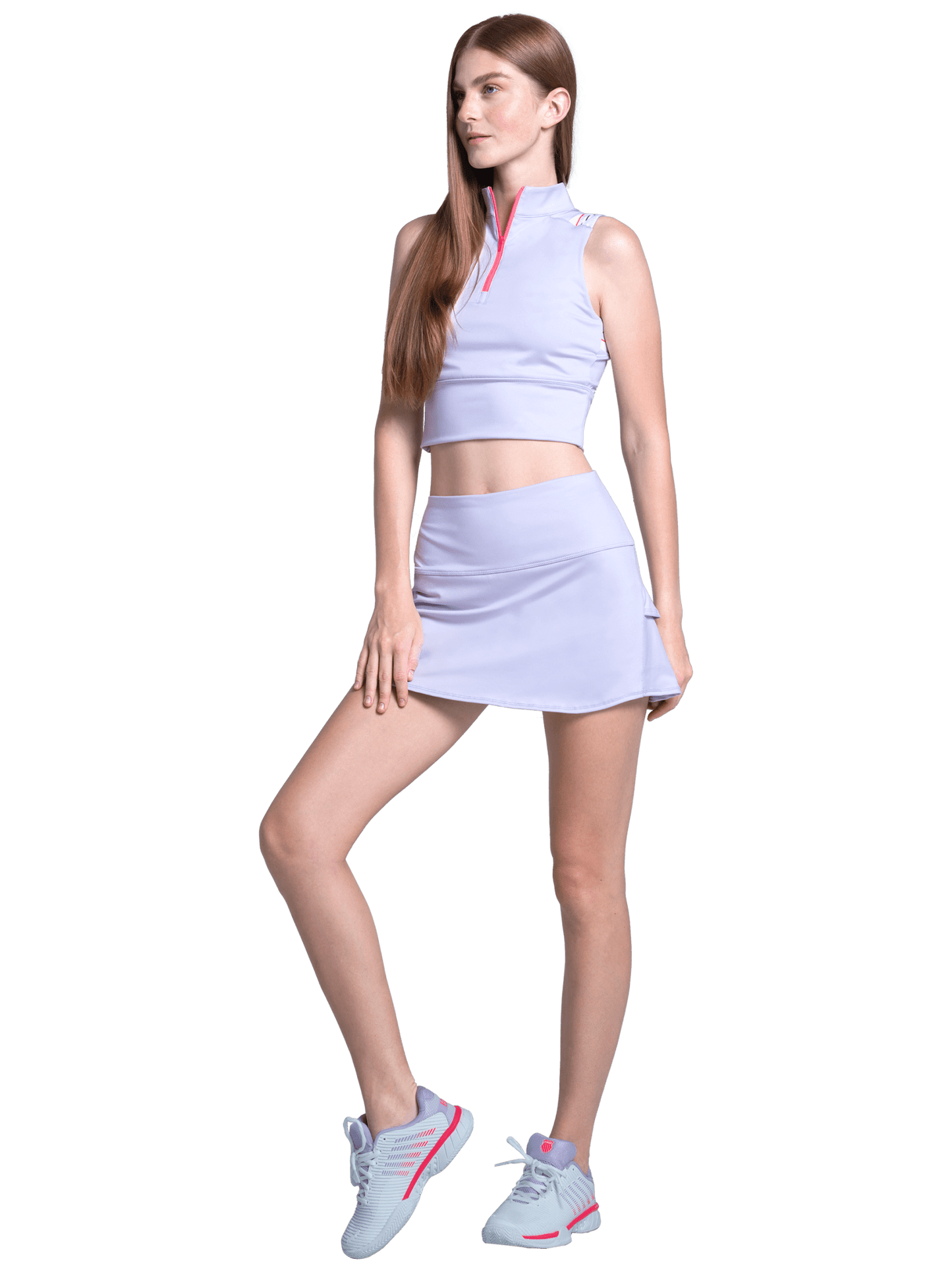1910641 - 040 | EDGE CUT CROP TANK - K - Swiss US - APPAREL
