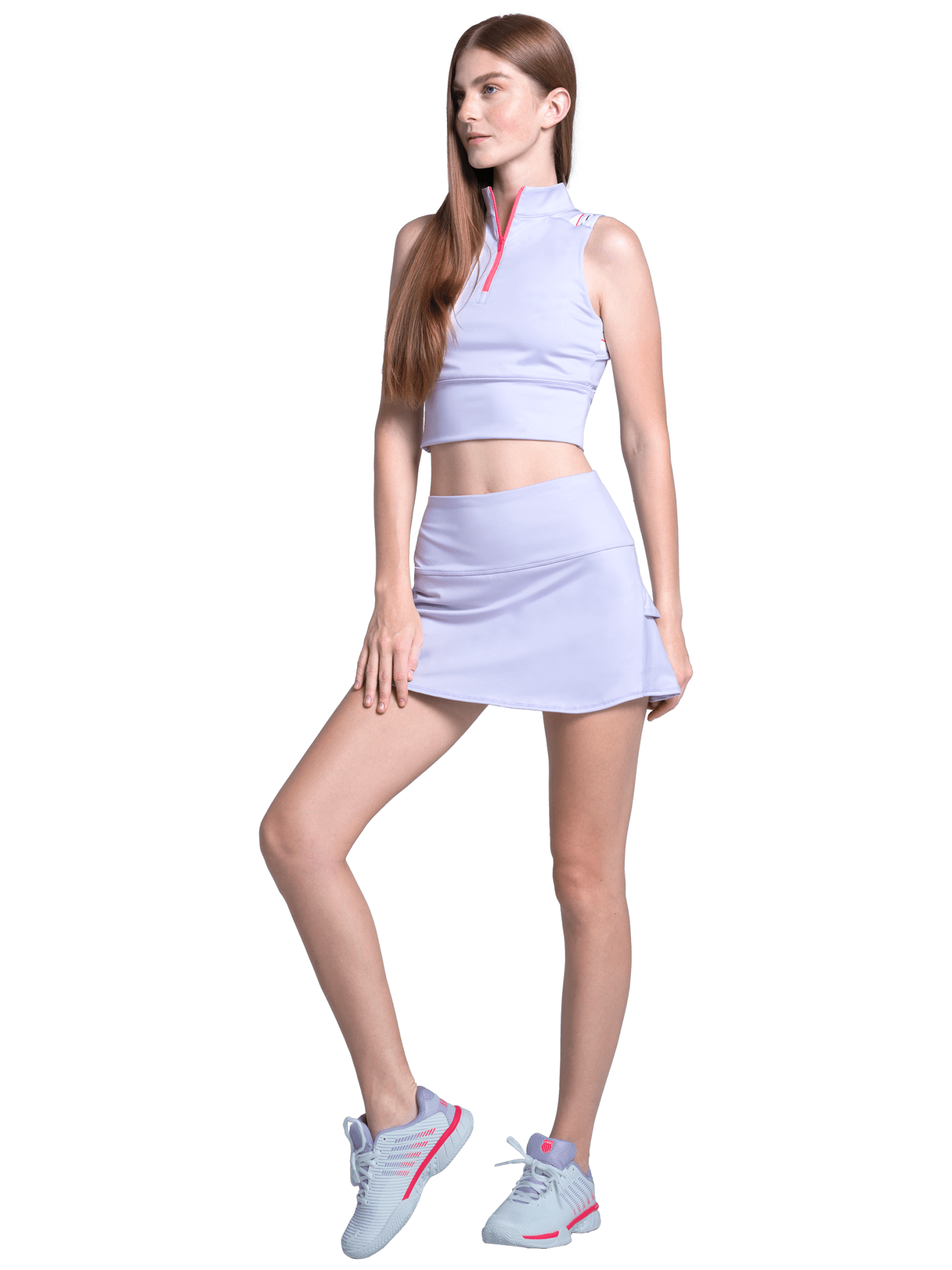 1910641 - 040 | EDGE CUT CROP TANK - K - Swiss US - APPAREL