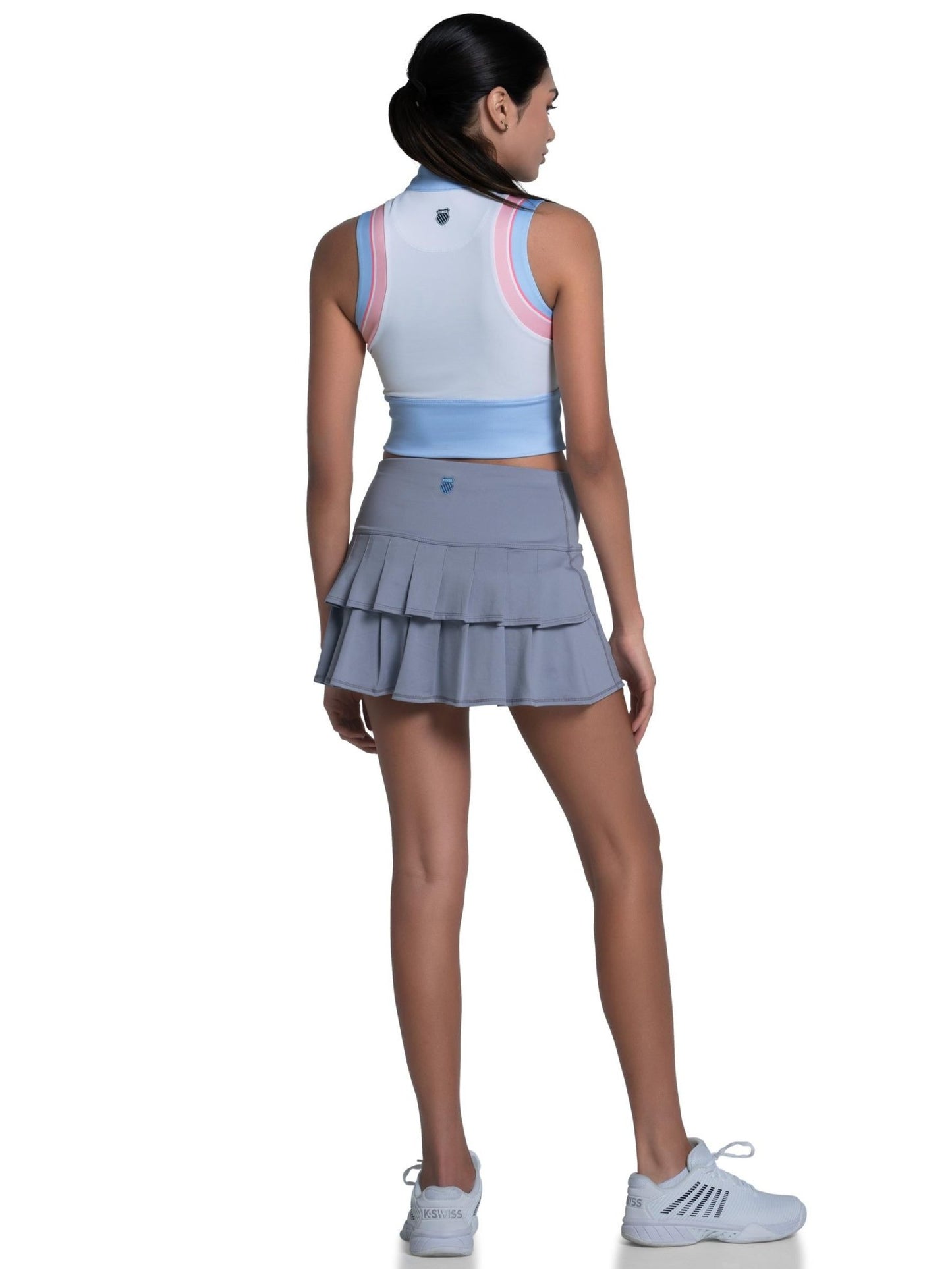 1910641 - 048 | EDGE CUT CROP TANK | ECLIPSE - K - Swiss US - APPAREL