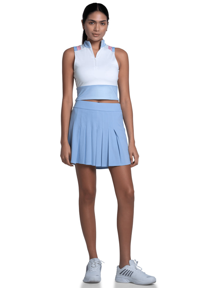 1910641-452 | EDGE CUT CROP TANK | AIR BLUE