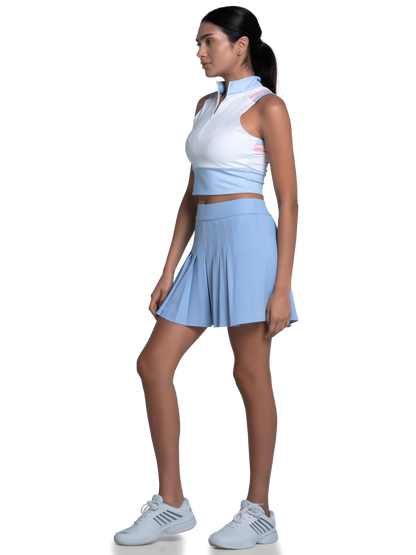 1910641-452 | EDGE CUT CROP TANK | AIR BLUE