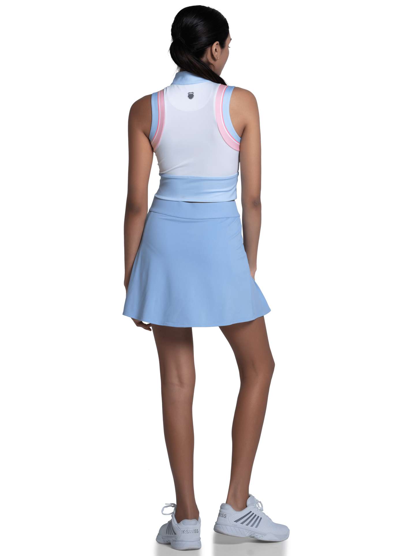 1910641-452 | EDGE CUT CROP TANK | AIR BLUE