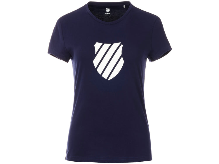 191904-400 | WOMENS LOGO TEE | NAVY