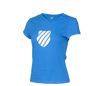 191904 - 430 | WOMENS LOGO TEE | BLUE - K - Swiss US - APPAREL