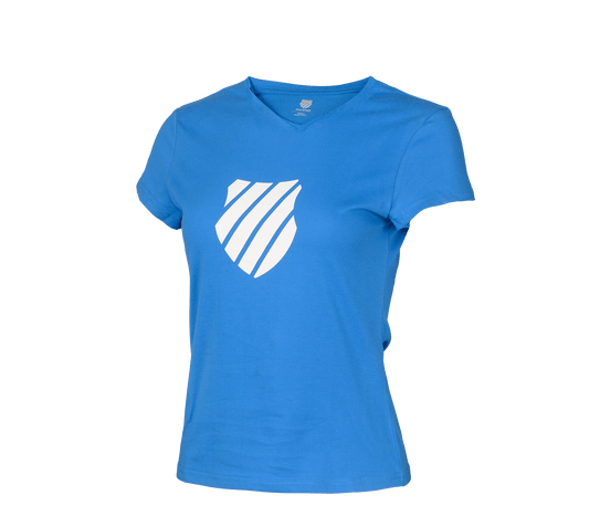 191904 - 430 | WOMENS LOGO TEE | BLUE - K - Swiss US - APPAREL