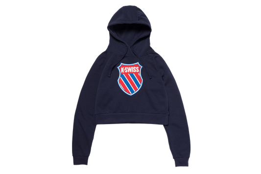 192434-091 | WOMENS GRIND CROPPED HOODIE | BLACK IRIS