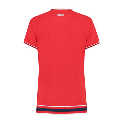 194228-600 | WOMENS HERITAGE SPORT TEE | RED