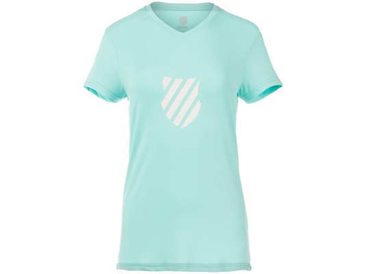 194243-485 | WOMENS HYPRCOURT EXPRESS LOGO TEE