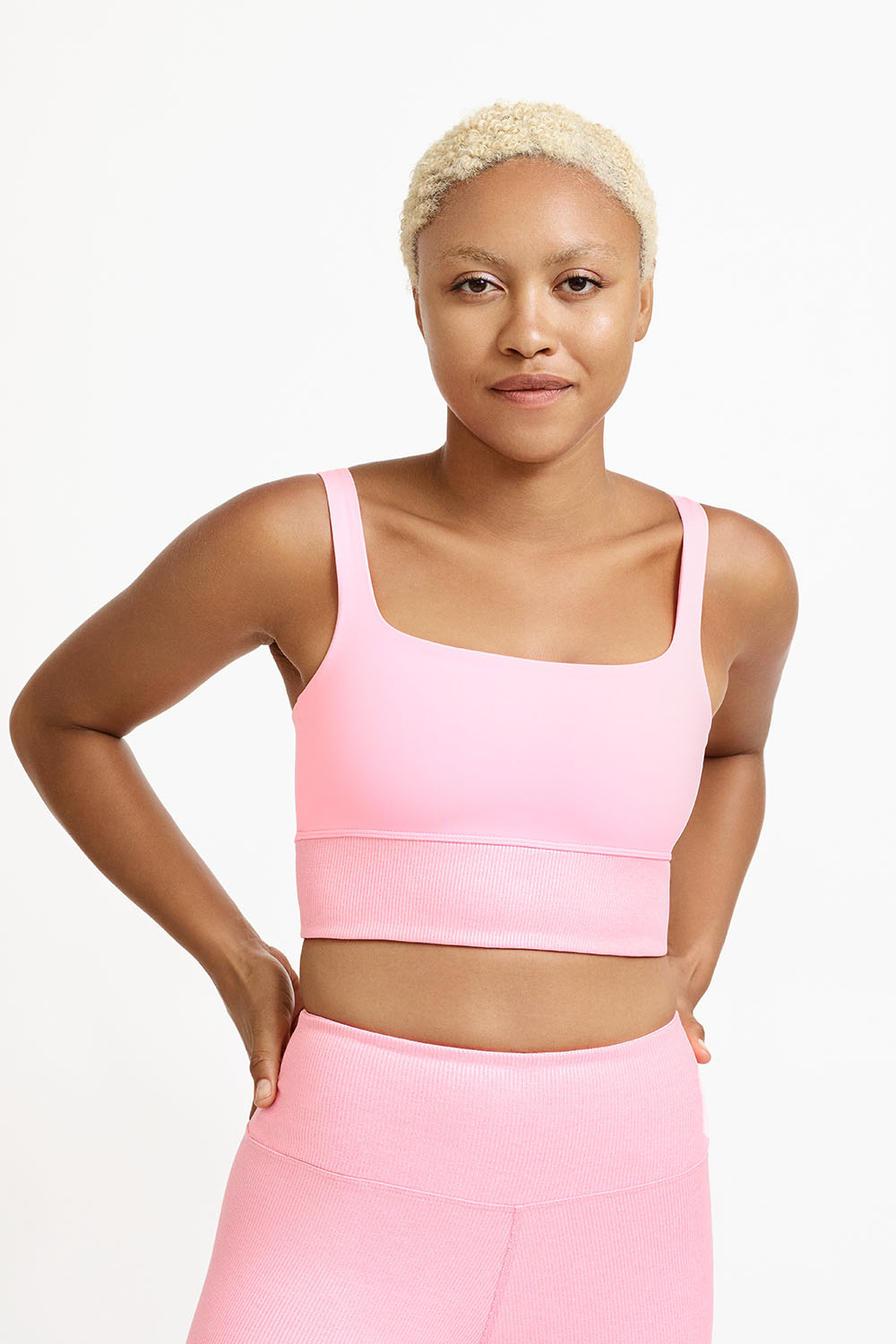 195623-654 | ALL THAT SHIMMERS SPORTS TANK X ELEVEN BY VENUS WI | SUNBURST PINK