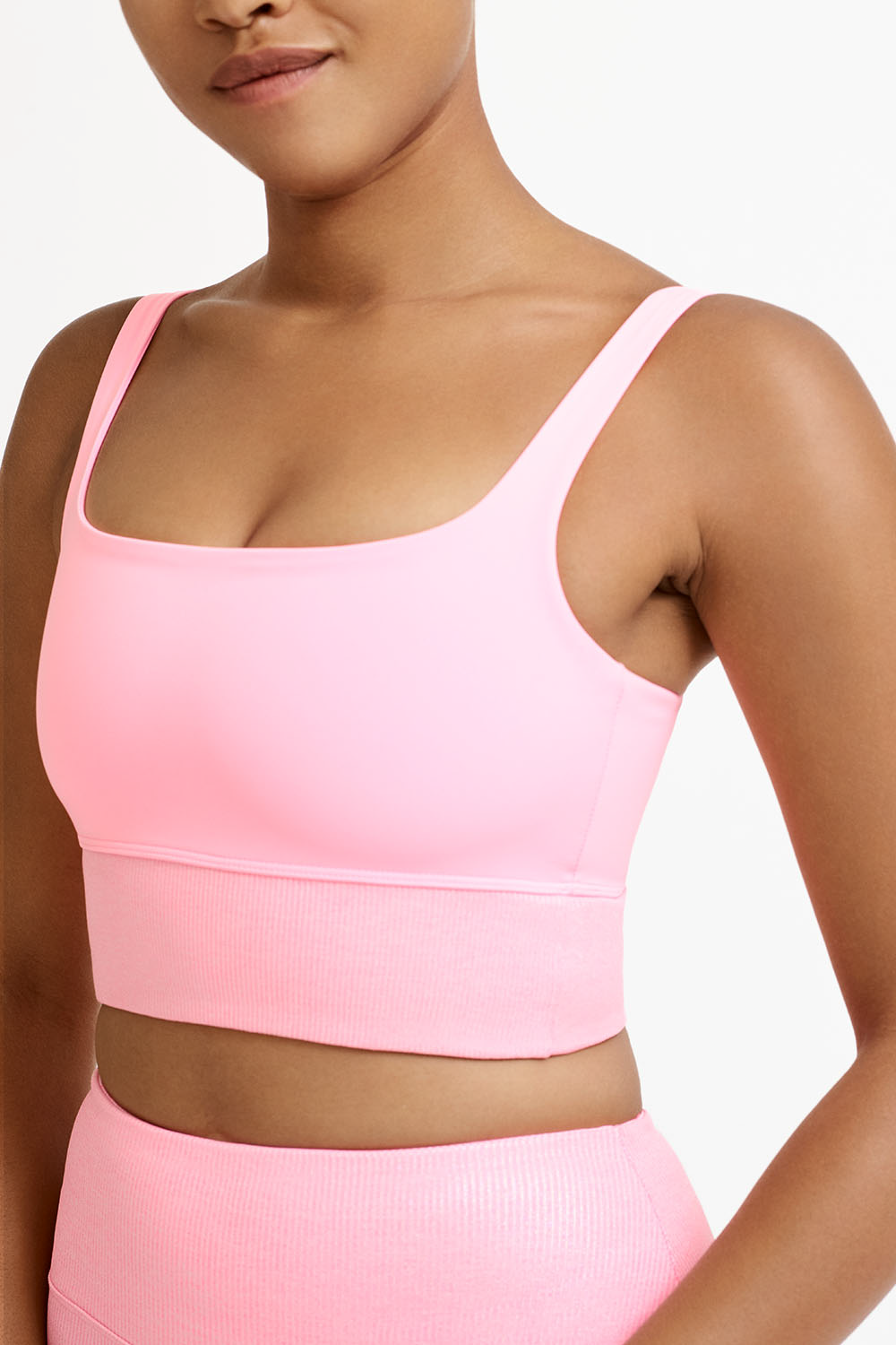 195623-654 | ALL THAT SHIMMERS SPORTS TANK X ELEVEN BY VENUS WI | SUNBURST PINK