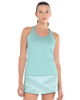 195769-305 | PLEATED V-NECK TANK LUCKY IN LOVE | NILE