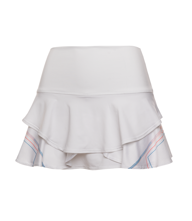 196041-100 | FLOUNCE SKIRT-13" | WHITE