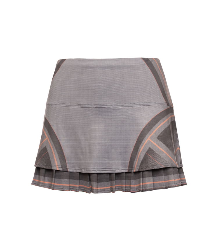 196043-025 | PLEAT SKIRT-12" | ASPHALT