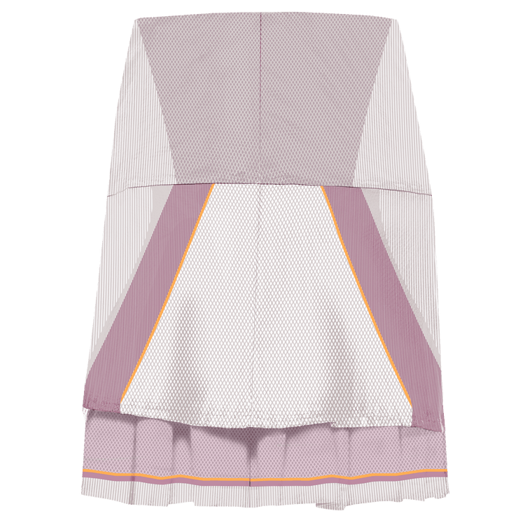 196043-510 | PLEAT SKIRT-12" | PLUM