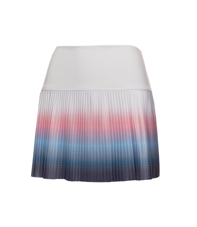 196044-557 | PLEATED SKIRT-14.5" | ASPHALT