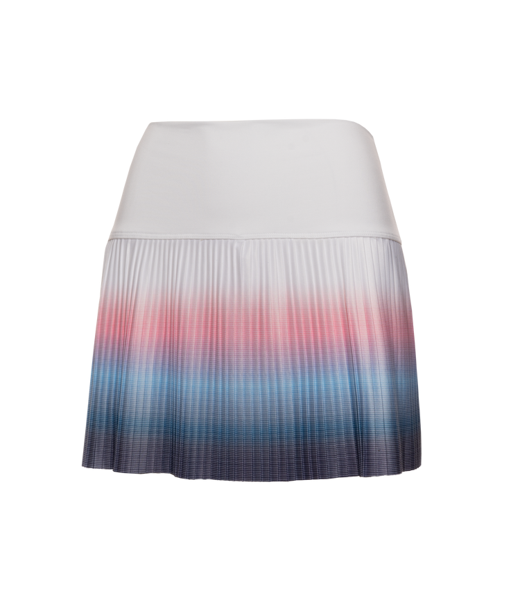 196044-557 | PLEATED SKIRT-14.5" | ASPHALT