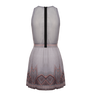 196046-025 | DEEP V PLEATED DRESS | ASPHALT