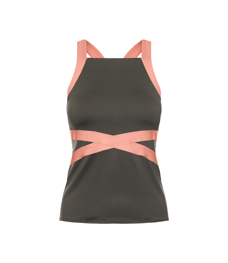 196055-025 | CRISS-CROSS TANK | ASPHALT