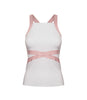 196055-100 | CRISS-CROSS TANK | WHITE
