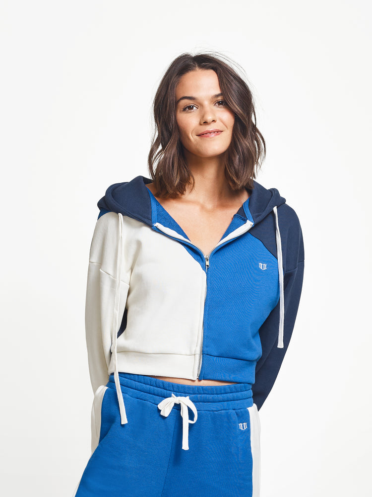 196080-431 | ELEVEN IN LEGACY HOODIE X ELEVEN BY VENUS WILLIAMS | ELECTRIC BLUE COMBO