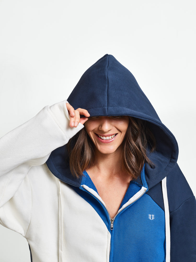 196080-431 | ELEVEN IN LEGACY HOODIE X ELEVEN BY VENUS WILLIAMS | ELECTRIC BLUE COMBO