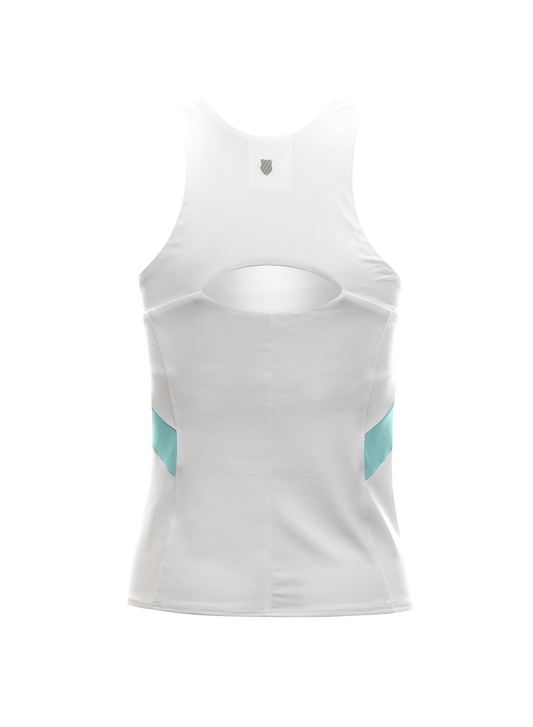197223-182 | COLORBLOCK TANK | WHITE/ANGEL