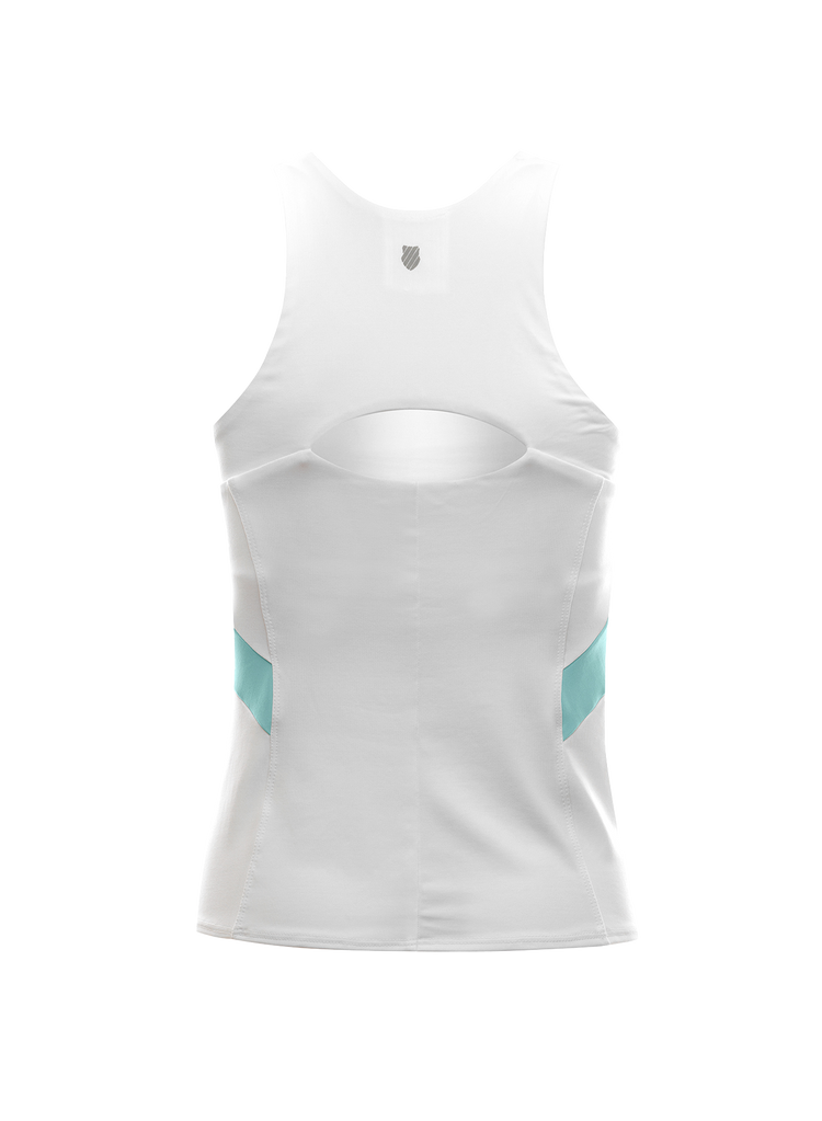 197223-182 | COLORBLOCK TANK | WHITE/ANGEL