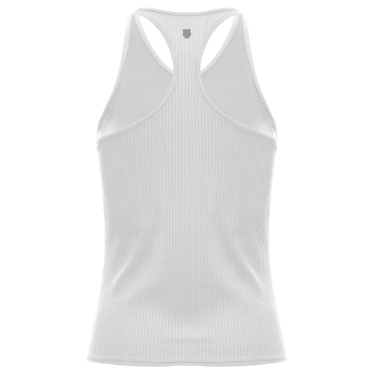 197232-100 | RIB TANK W/BRA | WHITE