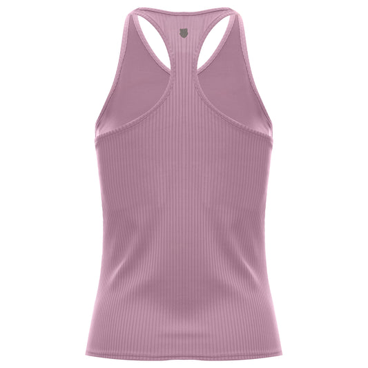 197232-558 | RIB TANK W/BRA | SOFT BERRY