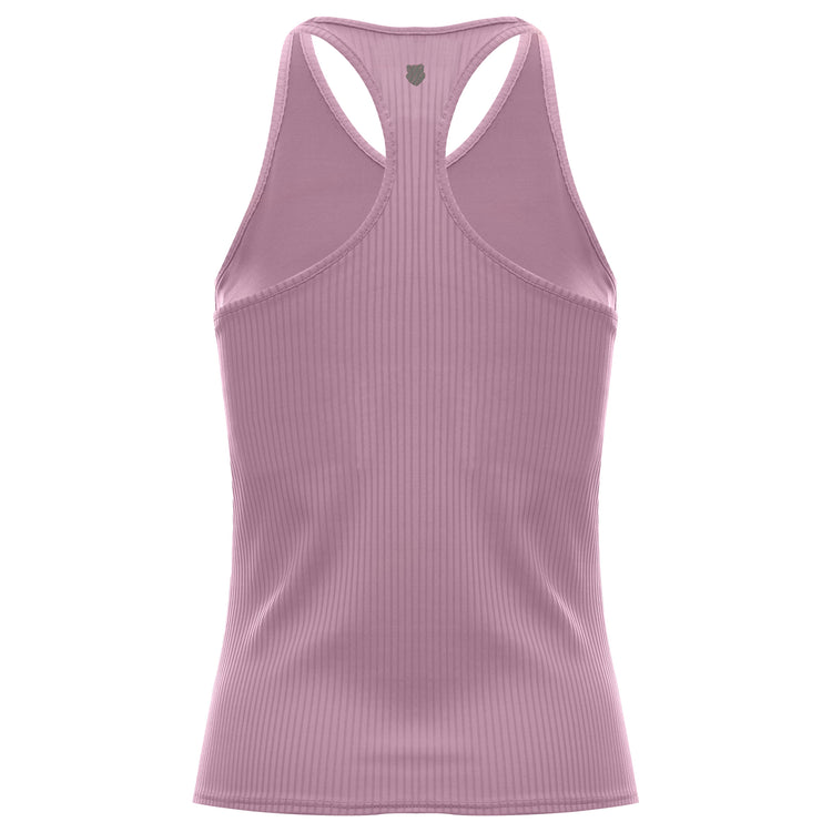 197232-558 | RIB TANK W/BRA | SOFT BERRY