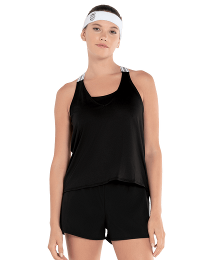 197694 - 008 | BRALETTE TANK | BLACK - K - Swiss US - APPAREL