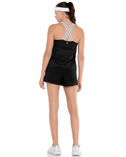 197694 - 008 | BRALETTE TANK | BLACK - K - Swiss US - APPAREL