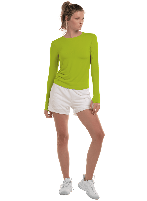 199117 - 393 | VOLLEY L/S | GREEN APPLE - K - Swiss US - APPAREL