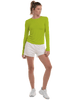 199117 - 393 | VOLLEY L/S | GREEN APPLE - K - Swiss US - APPAREL