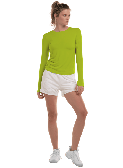 199117 - 393 | VOLLEY L/S | GREEN APPLE - K - Swiss US - APPAREL