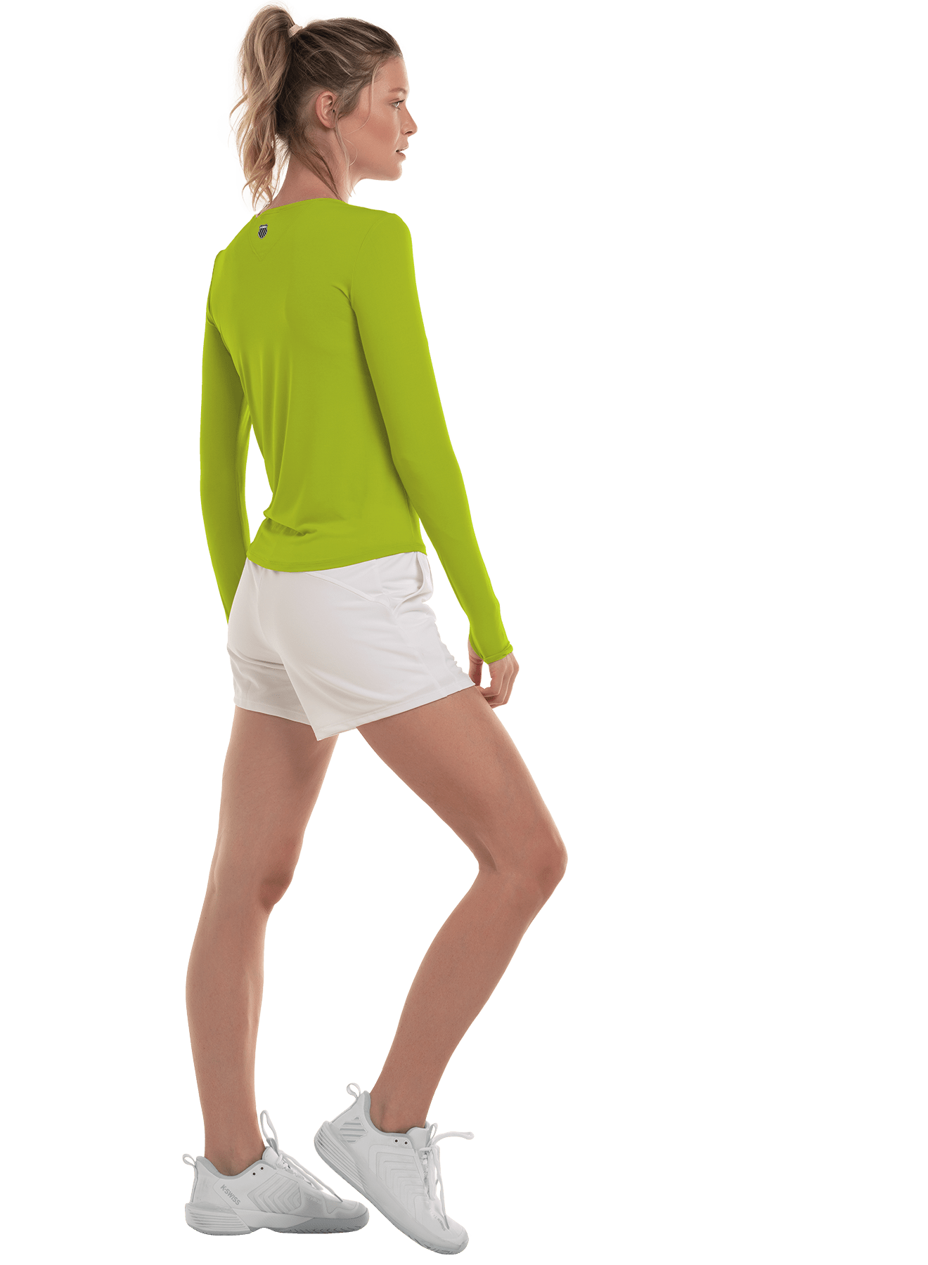 199117 - 393 | VOLLEY L/S | GREEN APPLE - K - Swiss US - APPAREL