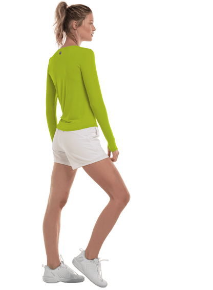 199117 - 393 | VOLLEY L/S | GREEN APPLE - K - Swiss US - APPAREL