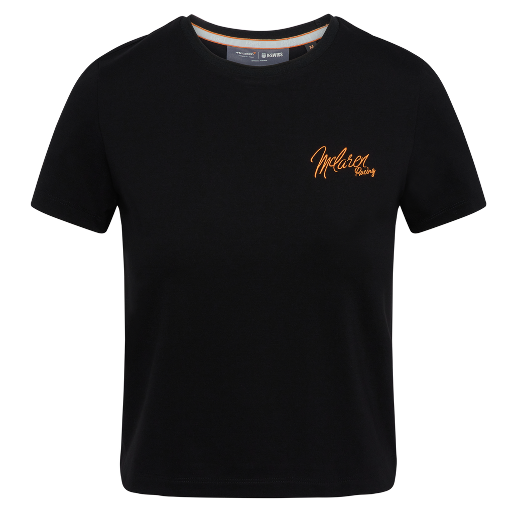 199353-008 | THE MCLAREN F1 TEAM CROP | BLACK
