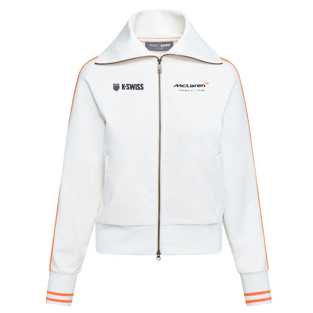 199354-156 | MCLAREN F1 TEAM VINTAGE SOFT TRACK JACKET | WHITE