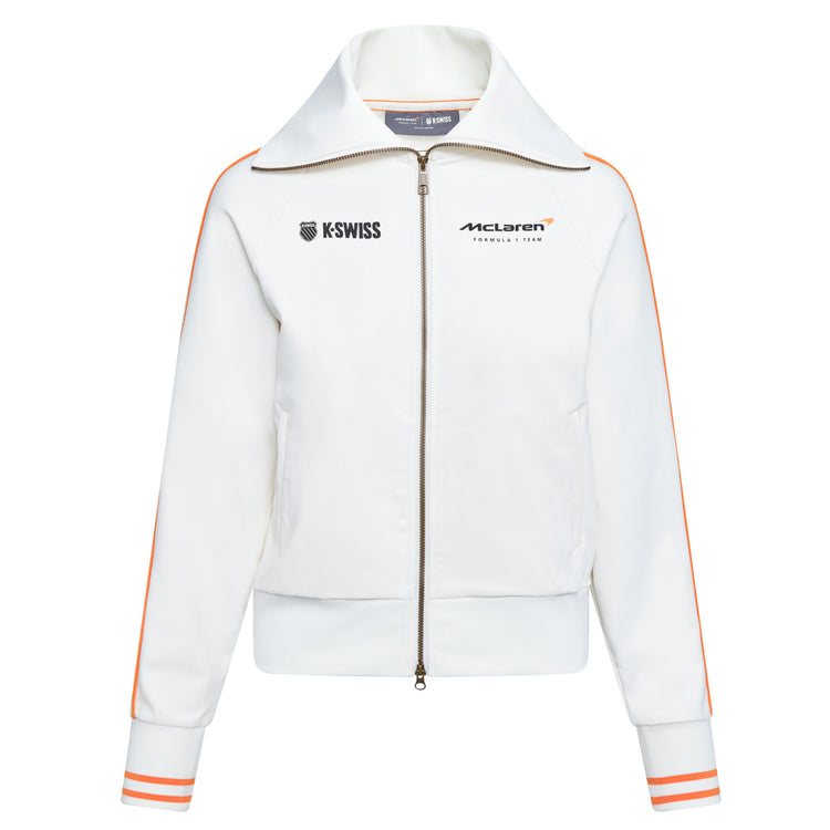199354-156 | MCLAREN F1 TEAM VINTAGE SOFT TRACK JACKET | WHITE
