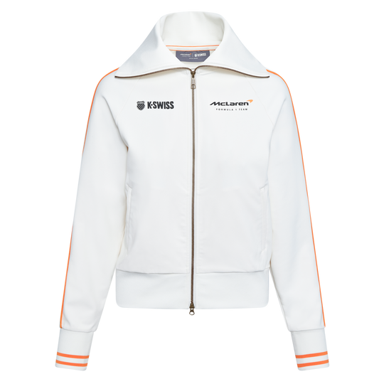 199354-156 | MCLAREN F1 TEAM VINTAGE SOFT TRACK JACKET | WHITE