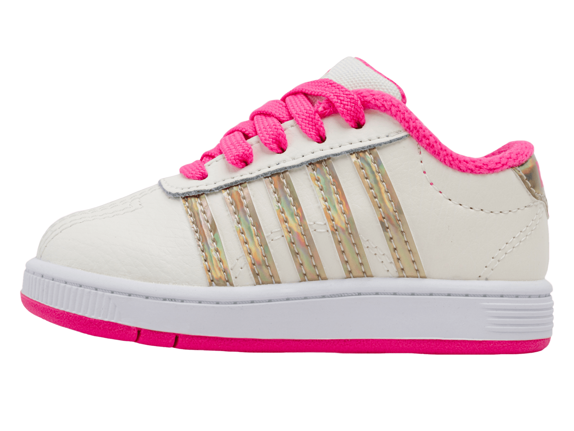 25612 - 174 - M | CLASSIC PRO | SNOW WHITE/HOT PINK/IRIDESCENT - K - Swiss US - FOOTWEAR