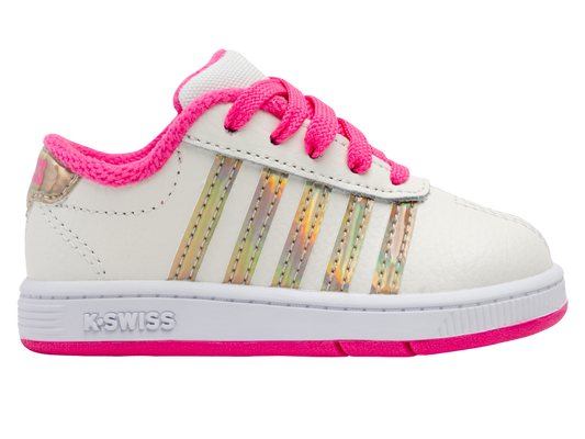 25612-174-M | CLASSIC PRO | SNOW WHITE/HOT PINK/IRIDESCENT