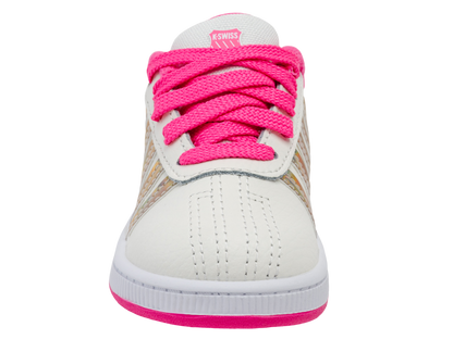 25612-174-M | CLASSIC PRO | SNOW WHITE/HOT PINK/IRIDESCENT