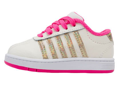 25612-174-M | CLASSIC PRO | SNOW WHITE/HOT PINK/IRIDESCENT