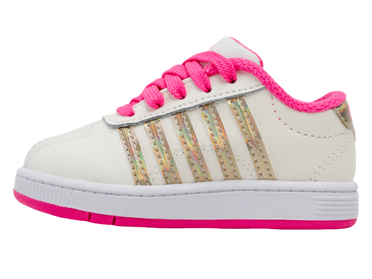 25612-174-M | CLASSIC PRO | SNOW WHITE/HOT PINK/IRIDESCENT