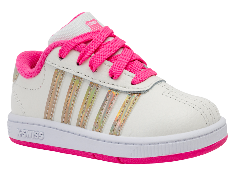 25612-174-M | CLASSIC PRO | SNOW WHITE/HOT PINK/IRIDESCENT