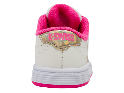 25612-174-M | CLASSIC PRO | SNOW WHITE/HOT PINK/IRIDESCENT