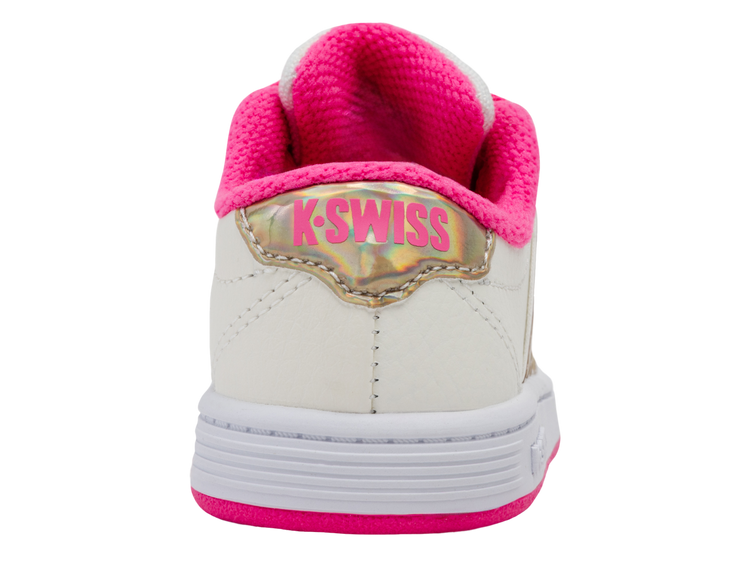 25612-174-M | CLASSIC PRO | SNOW WHITE/HOT PINK/IRIDESCENT