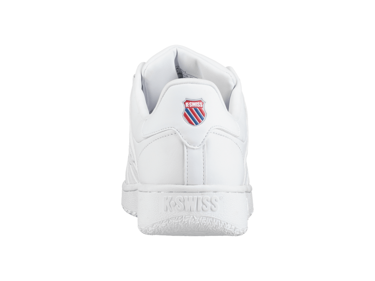 25826-130-M | CLASSIC VN HERITAGE | WHITE/CLASSIC BLUE/RIBBON RED - K-Swiss US - FOOTWEAR